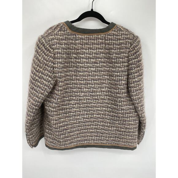 🧥 Abe Schrader Vintage Women’s Wool Blend Tweed Jacket Blazer USA Sz 16 - Picture 7 of 8